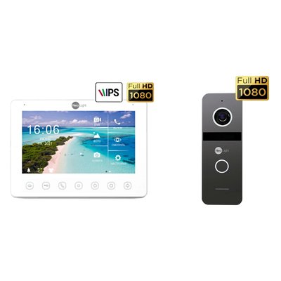 NeoKIT HD+ Graphite Комплект монітор Omega+HD+панель SOLO FHD фото
