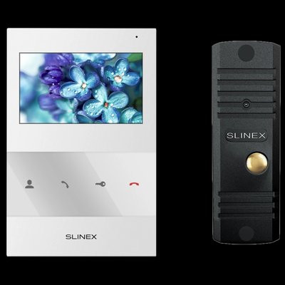 Slinex SQ-04(White)+ML-16НD(Black) Комплект відеодомофону фото