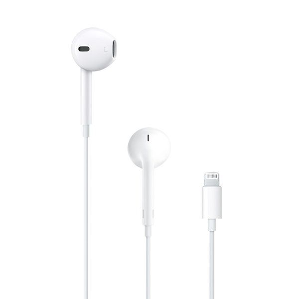 Навушники з мікрофоном Apple EarPods with Lightning Connector (MMTN2) фото