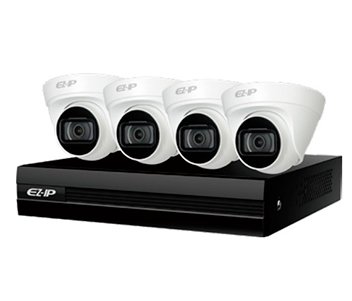 EZIP-KIT/NVR1B04HC-4P/E/4-T1B20 Комплект видеонаблюдения Dahua фото