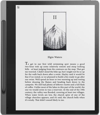 Електронна книга з підсвічуванням Lenovo Smart Paper Storm Grey (ZAC00014UA) фото