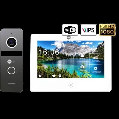 Neolight NeoKIT HD Pro WF Graphite Комплект видеодомофона фото
