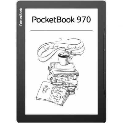Електронна книга з підсвічуванням PocketBook 970 Mist Grey (PB970-M-CIS) фото