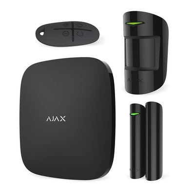 HubKit Plus (black) Комплект бездротової сигналізації Ajax фото