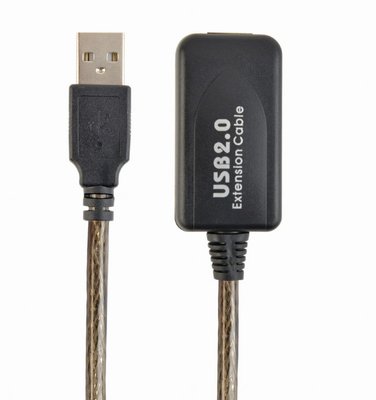Кабель Cablexpert USB 2.0 AM/AF 10.0m активний (UAE-01-10M) фото