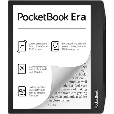 Електронная книга PocketBook 700, Era, 16Mb, Stardust Silver (PB700-U-16-WW) фото