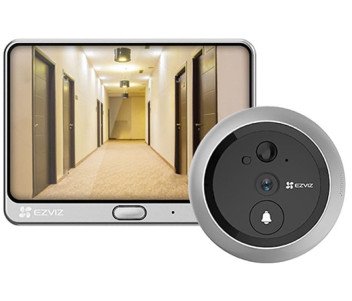 CS-DP1C (A0-4A1WPFBSR) Ezviz Wi-Fi дверной глазок, звонок и домофон 3 в 1 фото