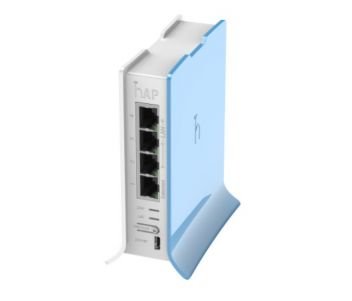 MikroTik hAP liteTC (RB941-2nD-TC) 2.4GHz Wi-Fi точка доступу з 4-портами Ethernet для домашнього використання фото