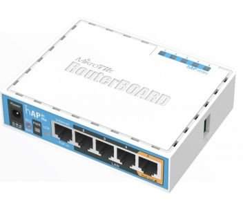 MikroTik hAP (RB951Ui-2nD) 2.4GHz Wi-Fi точка доступу з 5-портами Ethernet для домашнього використання фото