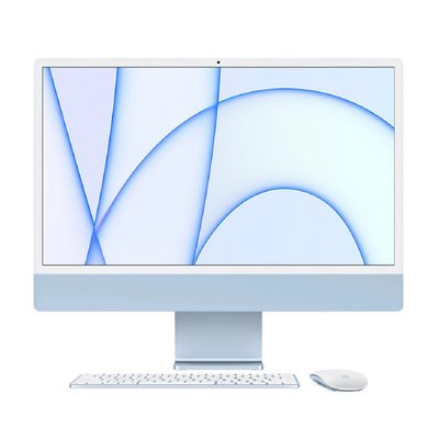 Моноблок Apple iMac 24 M1 Blue 2021 (MGPK3) фото