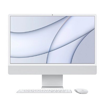Моноблок Apple iMac 24 M1 Silver 2021 (Z12Q000NV/Z12Q001HZ/Z12R000LX) фото