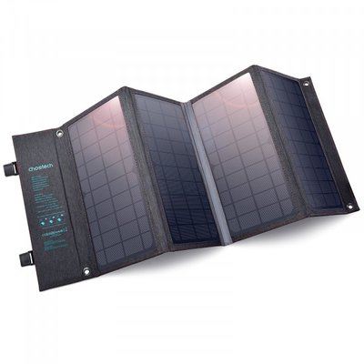 Зарядний пристрій на сонячній батареї Choetech Solar panel 36 Watt (SC006) фото