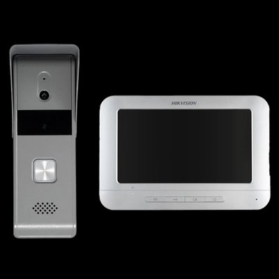 DS-KIS203T Комплект домофон + вызывная панель фото