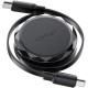 Кабель USB 2.0 USB-C to USB-C, 0.8 м, 60W, 3.0A, dual retraction Black, C13-03 Acefast