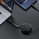 Кабель USB 2.0 USB-C to USB-C, 0.8 м, 60W, 3.0A, dual retraction Black, C13-03 Acefast