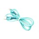 Кабель Dengos USB - Lightning (M/M), 1 м, Blue (PLS-L-IND-SOFT-BLUE)