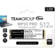 Накопичувач SSD  512GB Team MP33 Pro M.2 2280 PCIe 3.0 x4 3D TLC (TM8FPD512G0C101)