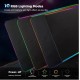 Килимок для миші з бездротовим зарядним пристроєм Choetech (T543-F) RGB Illuminated 15W Wireless Charging Mouse Pad