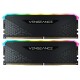 Модуль пам`ятi DDR4 2x8GB/3200 Corsair Vengeance RGB RS Black (CMG16GX4M2E3200C16)