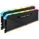 Модуль пам`ятi DDR4 2x8GB/3200 Corsair Vengeance RGB RS Black (CMG16GX4M2E3200C16)