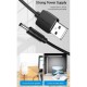 Кабель Vention USB - DC 3.5 мм (M/M), 0.5 м, Black (CEXBD)