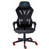 Крісло для геймерів Aula F010 Gaming Chair Black/Red (6948391286228)