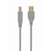 Кабель Cablexpert USB - USB Type-B V 2.0 (M/M), 1.8 м, сірий (CCP-USB2-AMBM-6G)