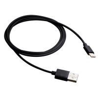 Кабель Canyon USB - USB Type-C (M/M), 1 м, Black (CNE-USBC1B)