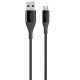 Кабель Belkin DuraTek Mixit USB-MicroUSB 1.2м Black (F2CU051bt04-BLK)