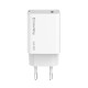 Мережевий зарядний пристрій ColorWay GaN Mini 65W PD Port PPS USB-C White (CW-CHS049PD-WT)