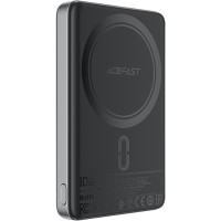 УМБ Acefast Magnetic Wireless 10000mAh 20W  PD,QC 3.0, QI 15W M12 Black