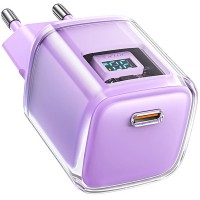 Зарядний пристрій 1xUSB-C 30W Gan A53 Fast Charger alfalfa purple Acefast