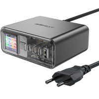 Зарядний пристрій 4xUSB 218W (3xUSB-C + USB-A) Gan Z4 Fast Charger Acefast