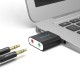 Звукова плата USB Vention Audio USB - 2х3,5 мм jack Metal