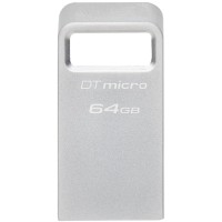 USB Flash Kingston 64GB USB 3.2 DataTraveler Micro 200MB/s Metal, Retail