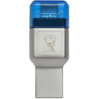 Кардрідер Kingston MobileLite Duo 3C Dual Interface USB3.1 Type-A and Type-C microSD (FCR-ML3C) Metall Casing