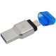 Кардрідер Kingston MobileLite Duo 3C Dual Interface USB3.1 Type-A and Type-C microSD (FCR-ML3C) Metall Casing