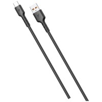 Кабель SkyDolphin S07T TPE High Elastic Line USB - USB Type-C (M/M), 1 м, Black (SDUSB-000596)