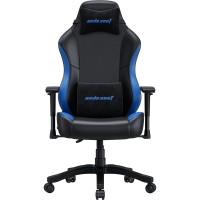 Крісло для геймерів Anda Seat Luna Size L PVC Black/Blue (AD18-48-BS-PV)