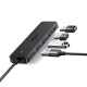 Хаб USB 3.0 -> 4хUSB 3.0 Hub 0,15 м кабель Space Gray CM219 Ugreen