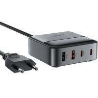 Зарядний пристрій 4xUSB 65W (2xUSB-C + 2xUSB-A) Gan Z6 Fast Charger Acefast