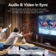 Switch HDMI 2.0 UHD 4K 60Hz 3D, HDCP,1080P перемикач двонаправлений 2 IN 1 OUT Vention