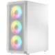 Корпус LogicConcept PORTOS MESH+GLASS ARGB fans 4x120mm WHITE без БЖ ATX