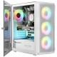 Корпус LogicConcept PORTOS MESH+GLASS ARGB fans 4x120mm WHITE без БЖ ATX