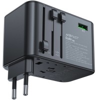 Зарядний пристрій 5xUSB 75W (3xUSB-C + 2xUSB-A) Gan Z1 Fast Charger Acefast