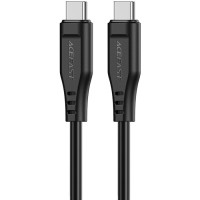 Кабель USB 2.0 USB-C to USB-C, 1,2 м, 3.0A, TPE C3-03 Black Acefast