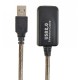 Кабель Cablexpert USB - USB V 2.0 (M/F), активний подовжувач, 10 м, чорний (UAE-01-10M)