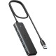 Хаб USB 3.0 -> 4хUSB 3.0 Hub 1.0 м кабель Space Gray CM219 Ugreen