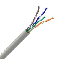 Кабель UTP Molex Cat.5е, PVC, 4 пари, (пометрово), колір сірий