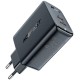 Зарядний пристрій 2xUSB 50W (USB-C+USB-C) Gan A29 Fast Charger Black Acefast